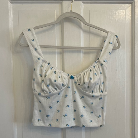 With Jean Blue Pointelle Set - Picture 3 of 7